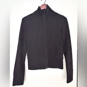 Lululemon Da Bomber zip Jacket Sweater Womens
Size 6 Full Zip black